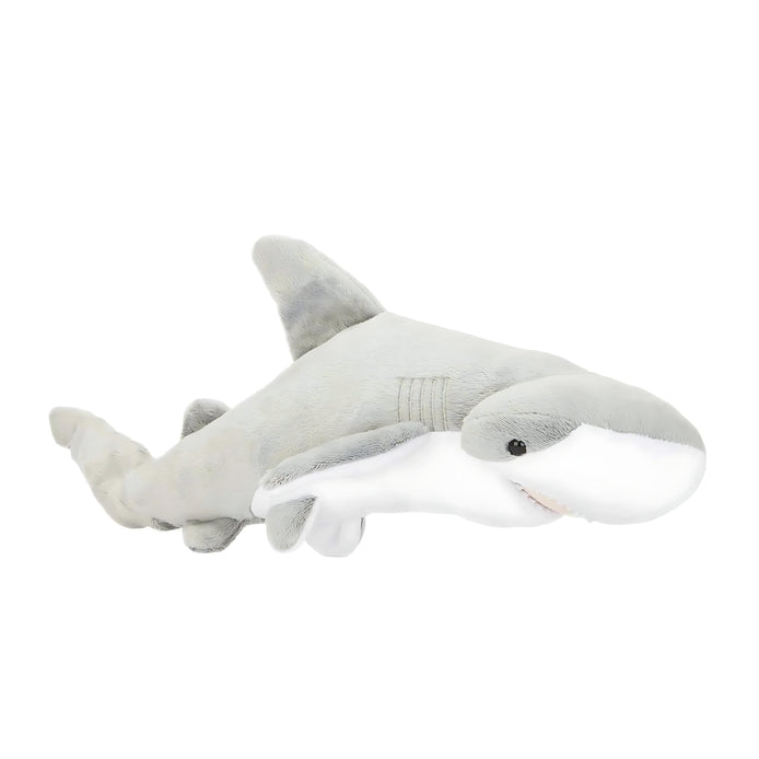 Wildlife Tree 12-Inch Bonnethead Shark Plush Realistic Toy by Wave & Hang