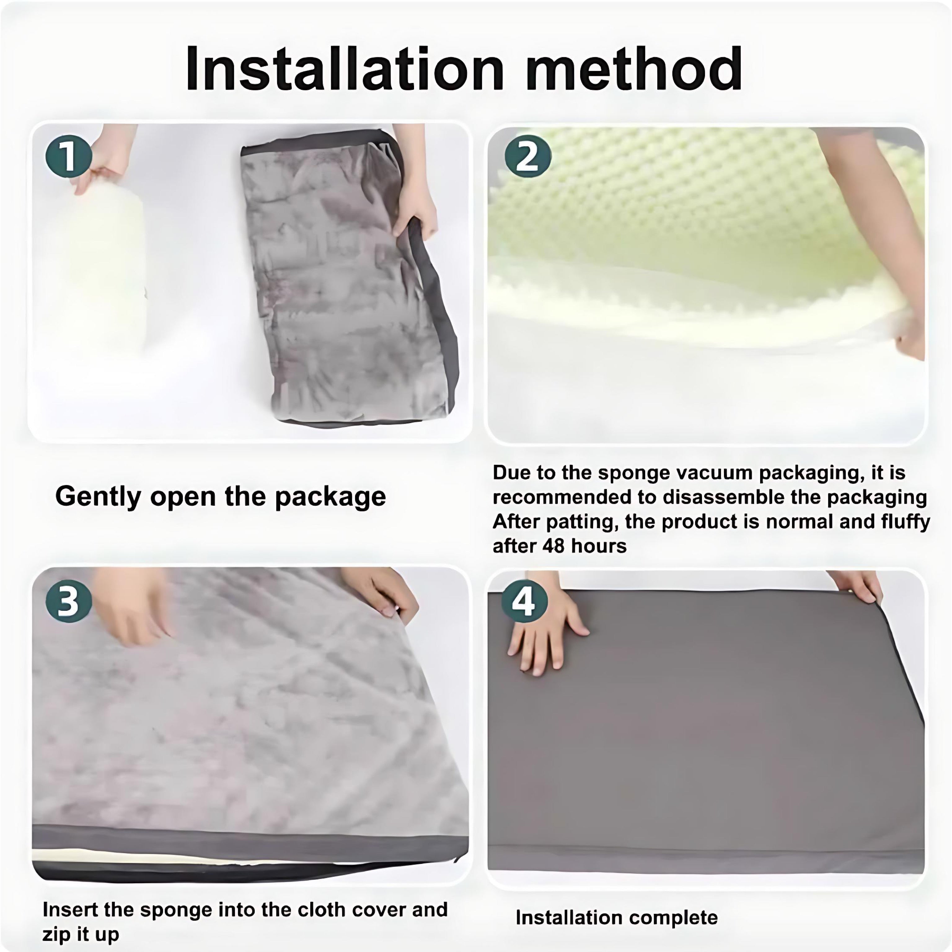 Waterproof Orthopedic Dog Bed With Non Slip Durable Mattress by Wave & Hang