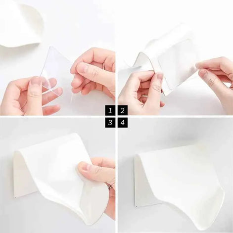 Multifunctional Soap Box Hanger Organizer – Wall-Mounted Bathroom Accessory