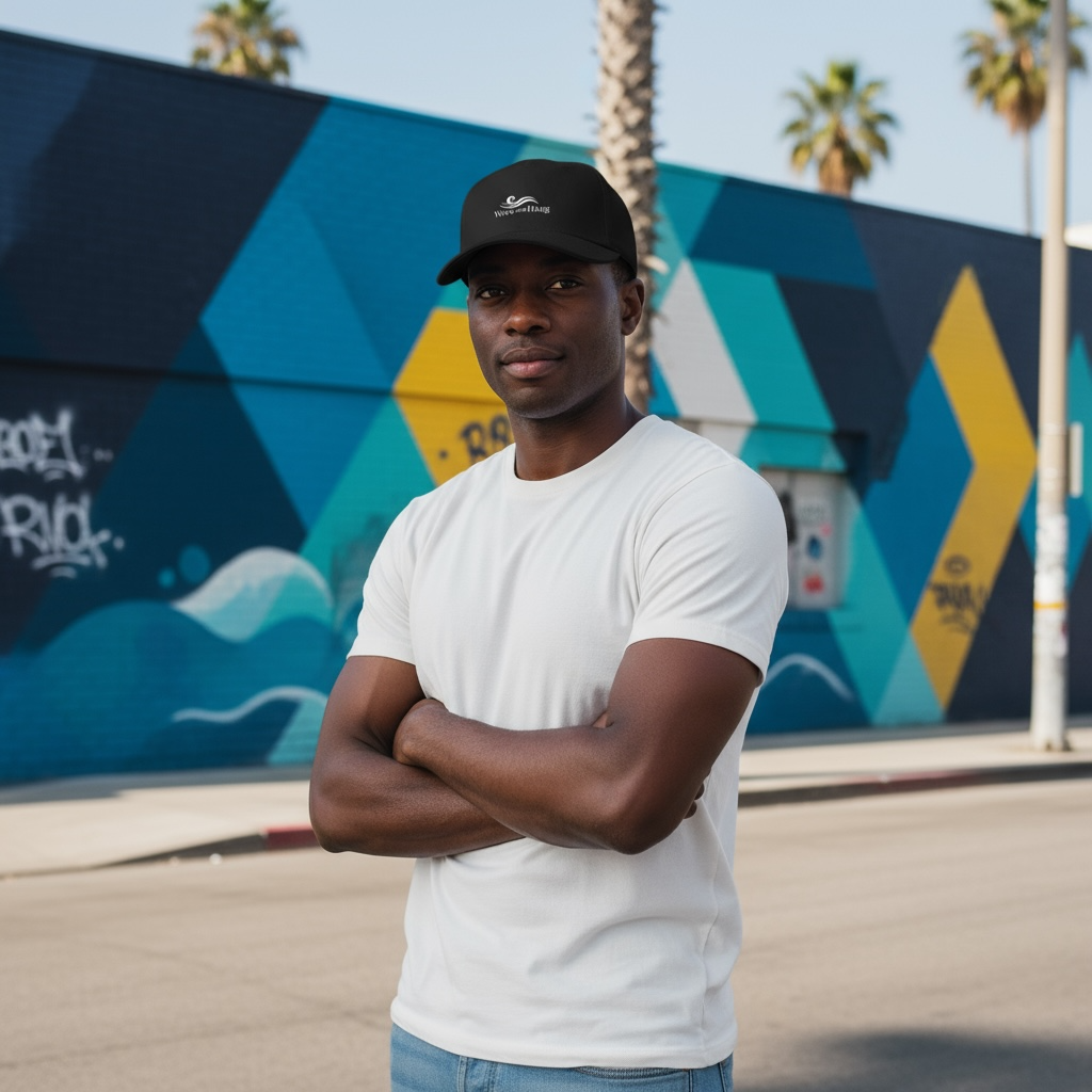 Wave and Hang 5 Panel Mid-Profile Baseball Cap | Otto Cap 31-069 by Wave & Hang