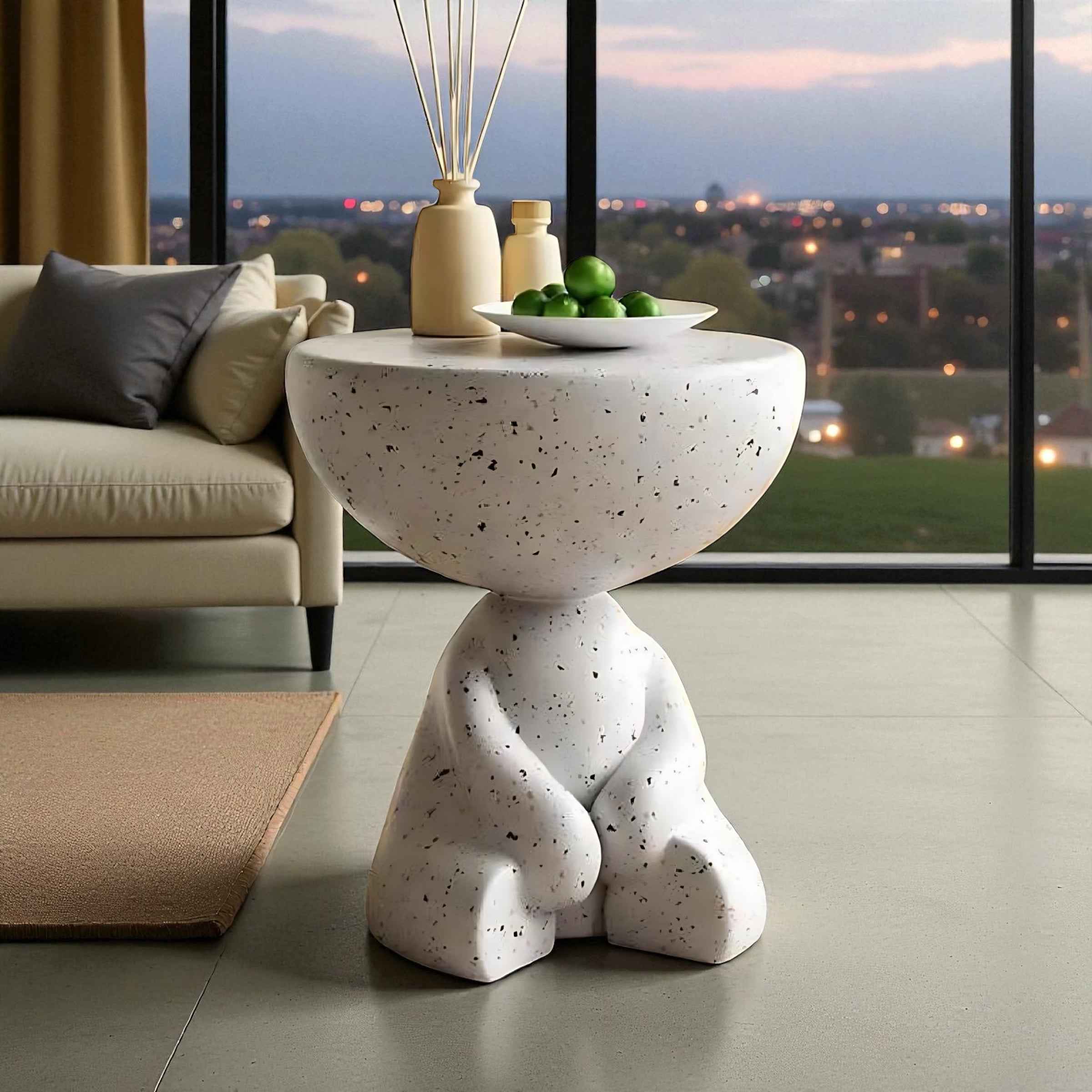 Stylish Small Side Table | Modern Coffee Table for Living Room & Bedroom