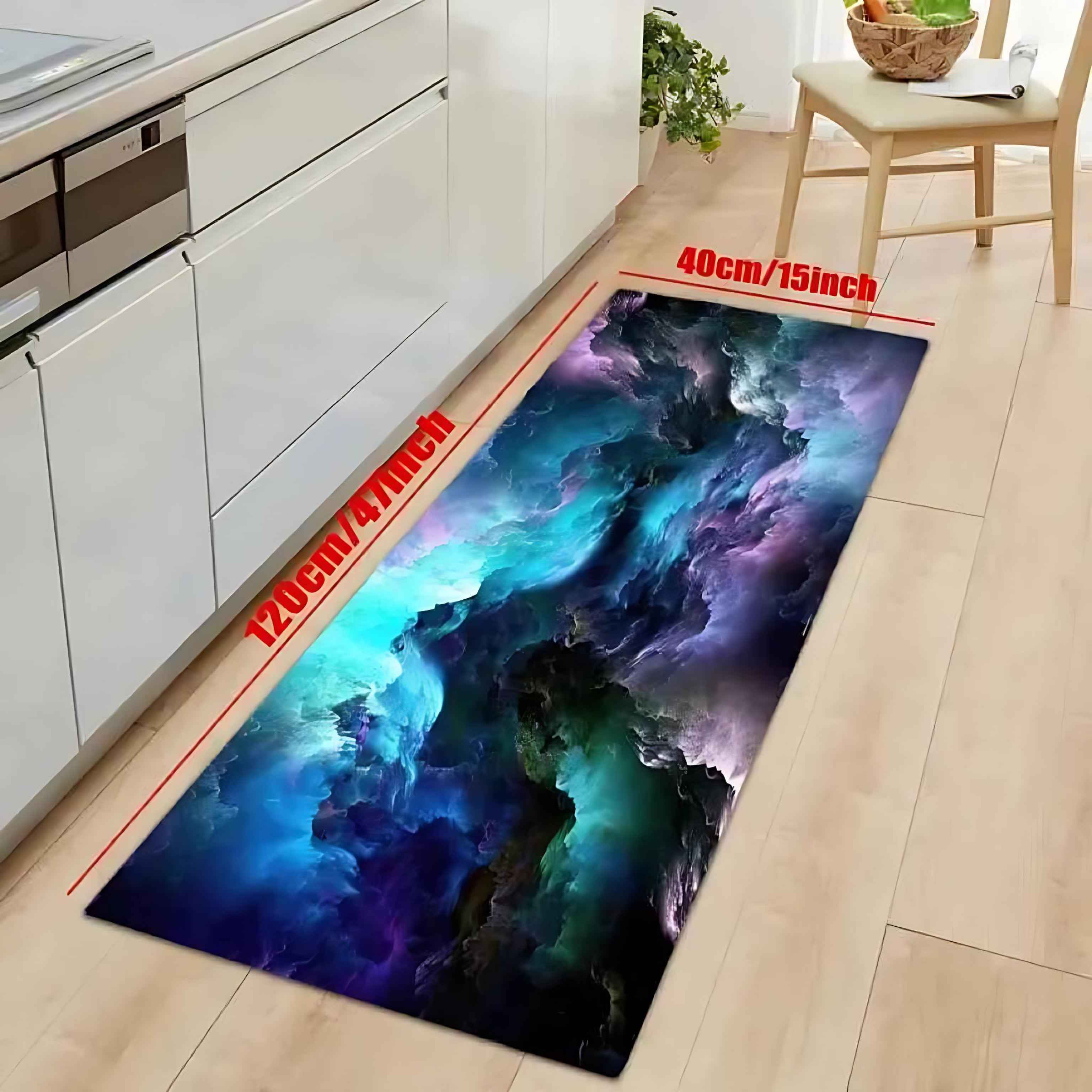 3D Galaxy Space Star Rug | Cosmic Area Carpet for Living Room Decor