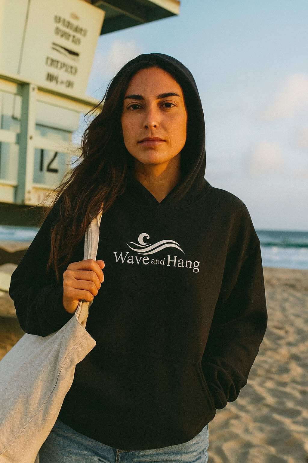 Wave and Hang Unisex Heavy Blend Hoodie | Gildan 18500