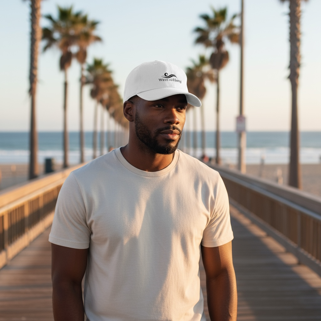 Wave and Hang Classic 5 Panel Baseball Cap | Otto Cap 31-069 by Wave & Hang