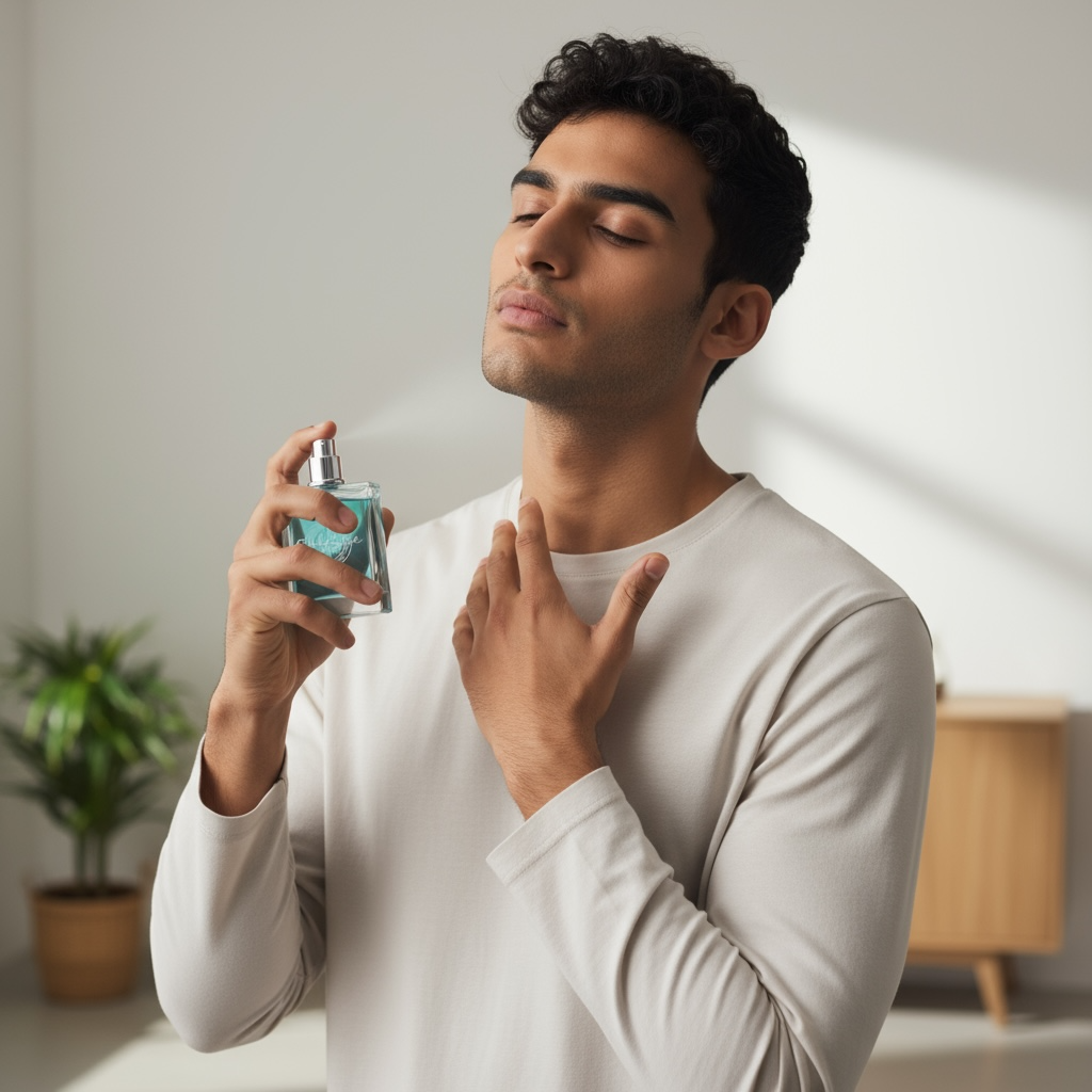 Men's Ocean Scent Perfume Long-Lasting 50ml Marine Fragrance by Wave & Hang