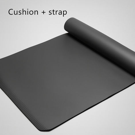 NBR Textured Yoga Mat – Extra Thick, Non-Slip & Cushioned for Comfort by Wave & Hang