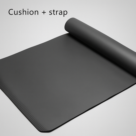 NBR Textured Yoga Mat – Extra Thick, Non-Slip & Cushioned for Comfort by Wave & Hang