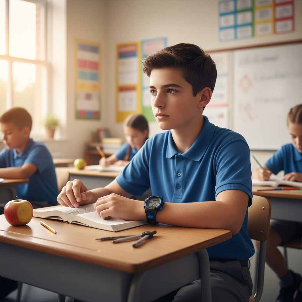 Student Digital Sports Watch Waterproof LED Display With Alarm Chronograph Calendar Unisex Multi Color by Wave & Hang