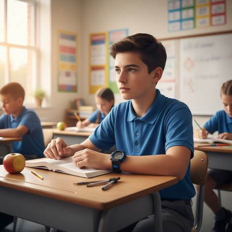 Student Digital Sports Watch Waterproof LED Display With Alarm Chronograph Calendar Unisex Multi Color by Wave & Hang