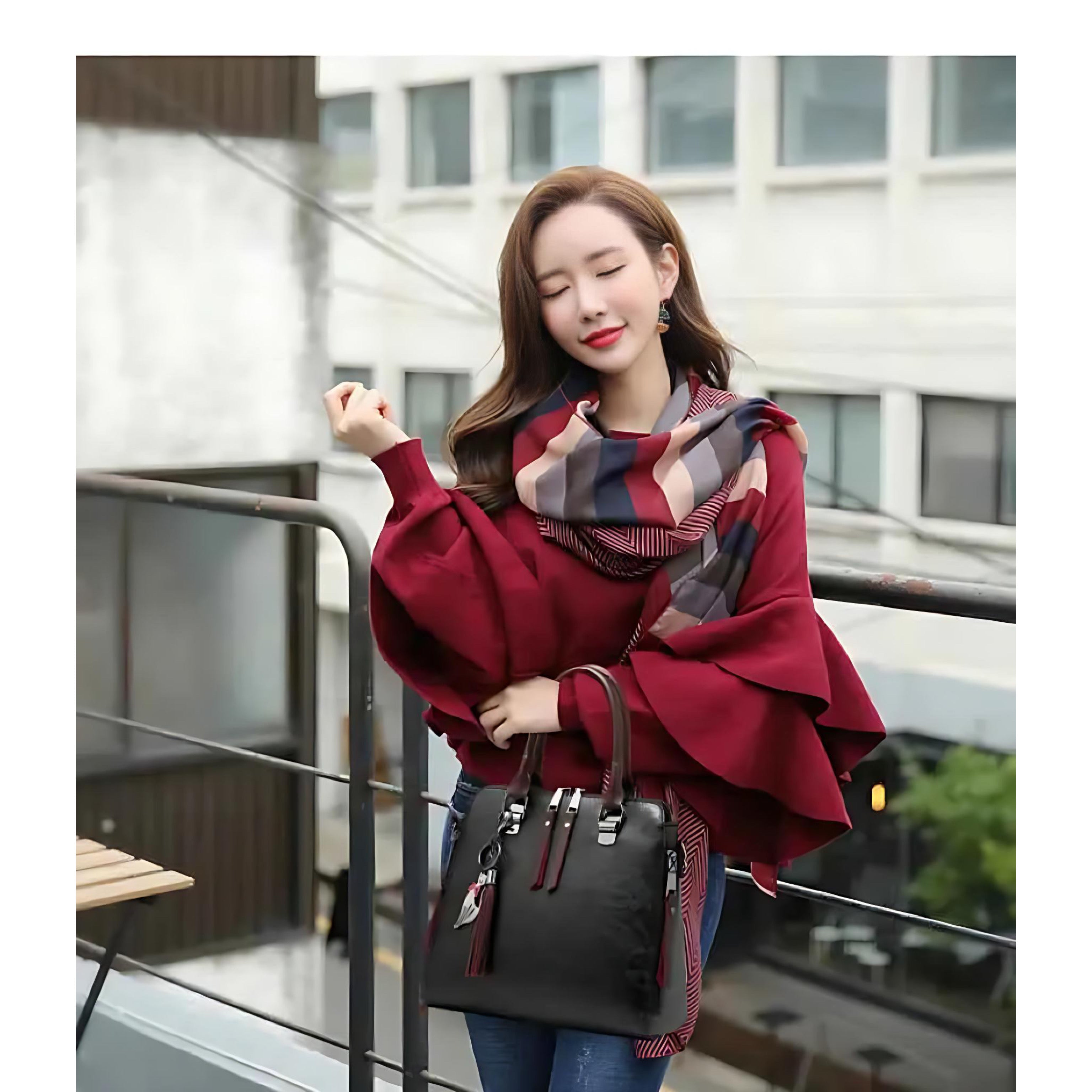 Charming Cat Tote Bag – Stylish PU Leather Purse for Women by Wave & Hang