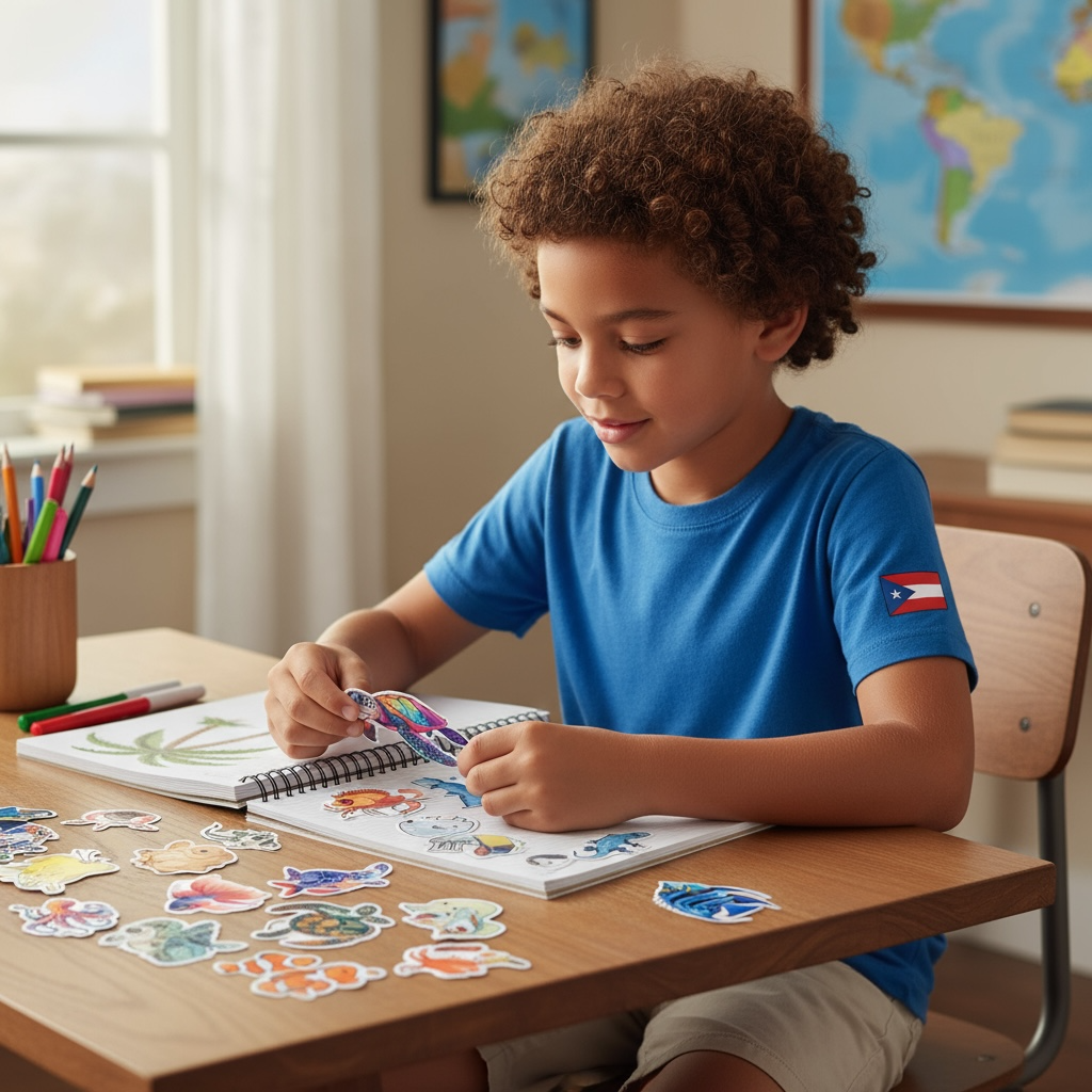 Ocean Stickers Pack 100 Waterproof Vinyl Sea Creatures For All Ages by Wave & Hang