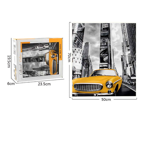 Customizable 1000-Piece Jigsaw Puzzle for Adults | Space Traveler Theme | Stress Relief & Cognitive Challenge Toy