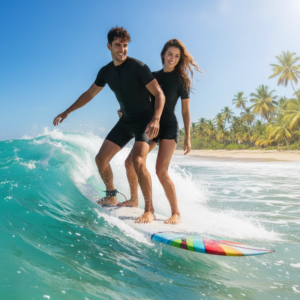 Men's Short Sleeve Full Body Suit Quick Dry Compression Swimwear by Wave & Hang