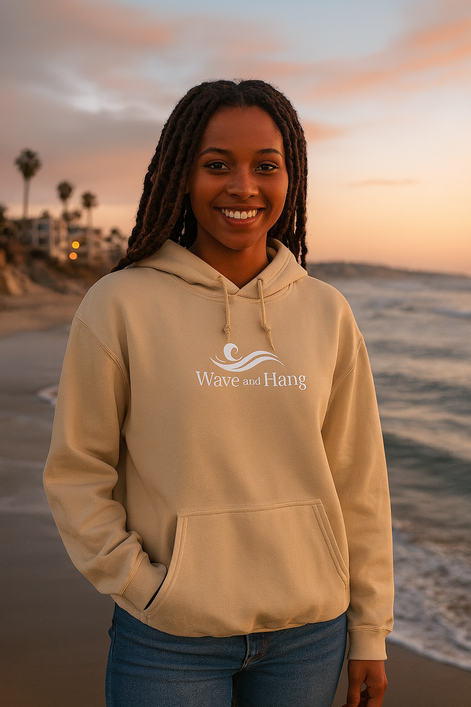 Wave and Hang Unisex Heavy Blend Hoodie | Gildan 18500