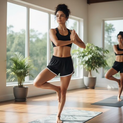 Yoga & Beach Shorts – Women’s Cotton Sports Collection by Wave & Hang