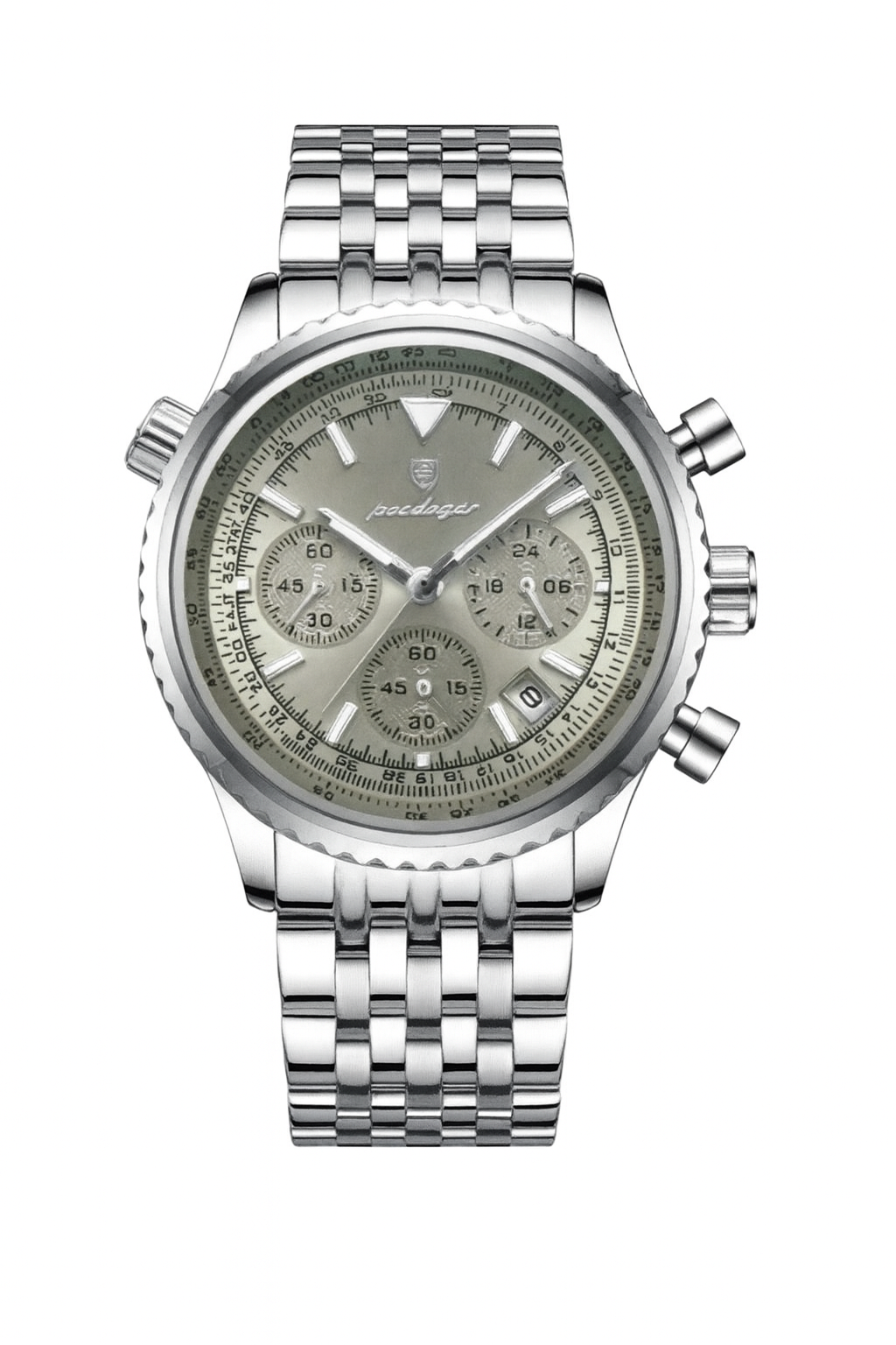 Luxury Waterproof Luminous Chronograph Watch for Men – Multi-Functional Sports & Business Design