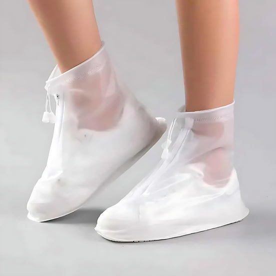 Waterproof Non-Slip Shoe Covers – Reusable PVC Rain Protection by Wave & Hang