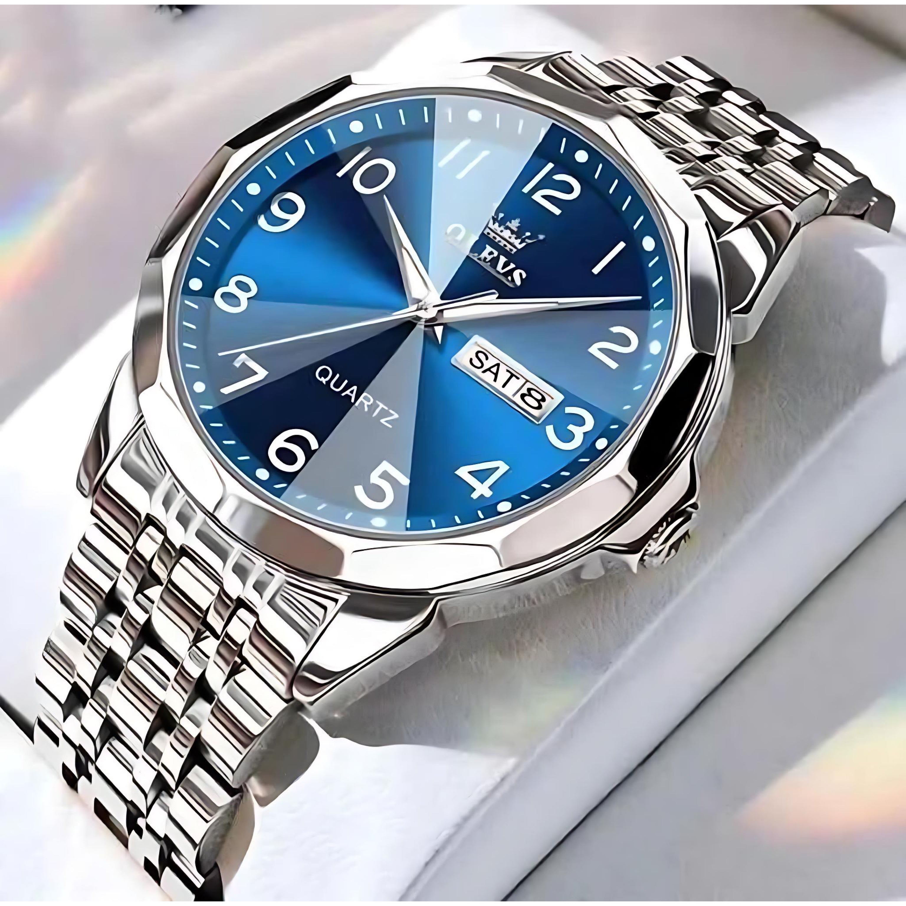 AquaTime Men's Waterproof Digital Watch | Stylish & Durable by Wave & Hang