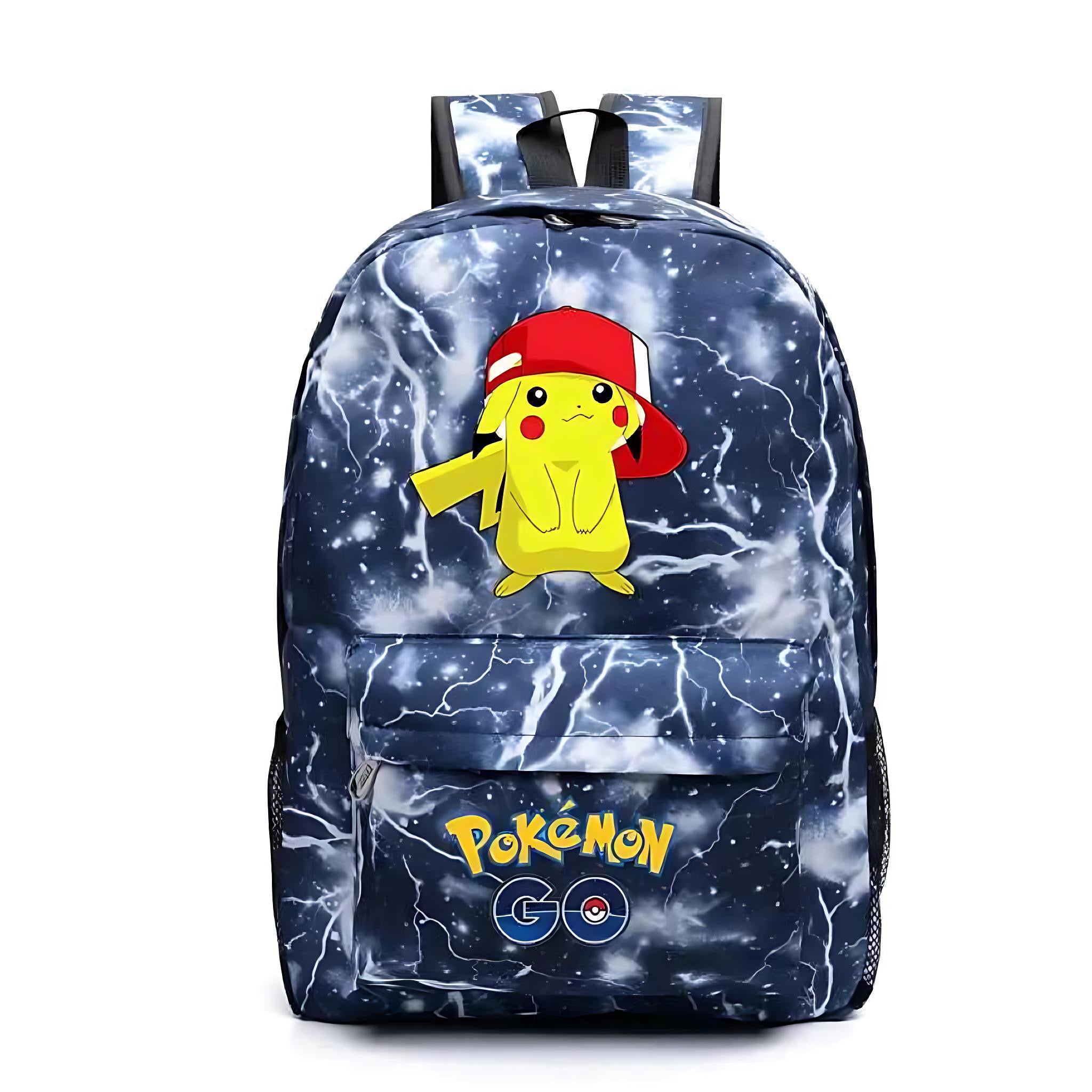 Pokémon Pikachu Backpack – Anime Style School Bag for Students & Fans (Unisex) by Wave & Hang