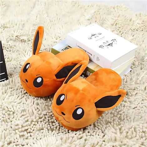 Pokémon Plush Slippers – Cozy Indoor Shoes Featuring Pikachu, Snorlax, Charmander & More by Wave & Hang