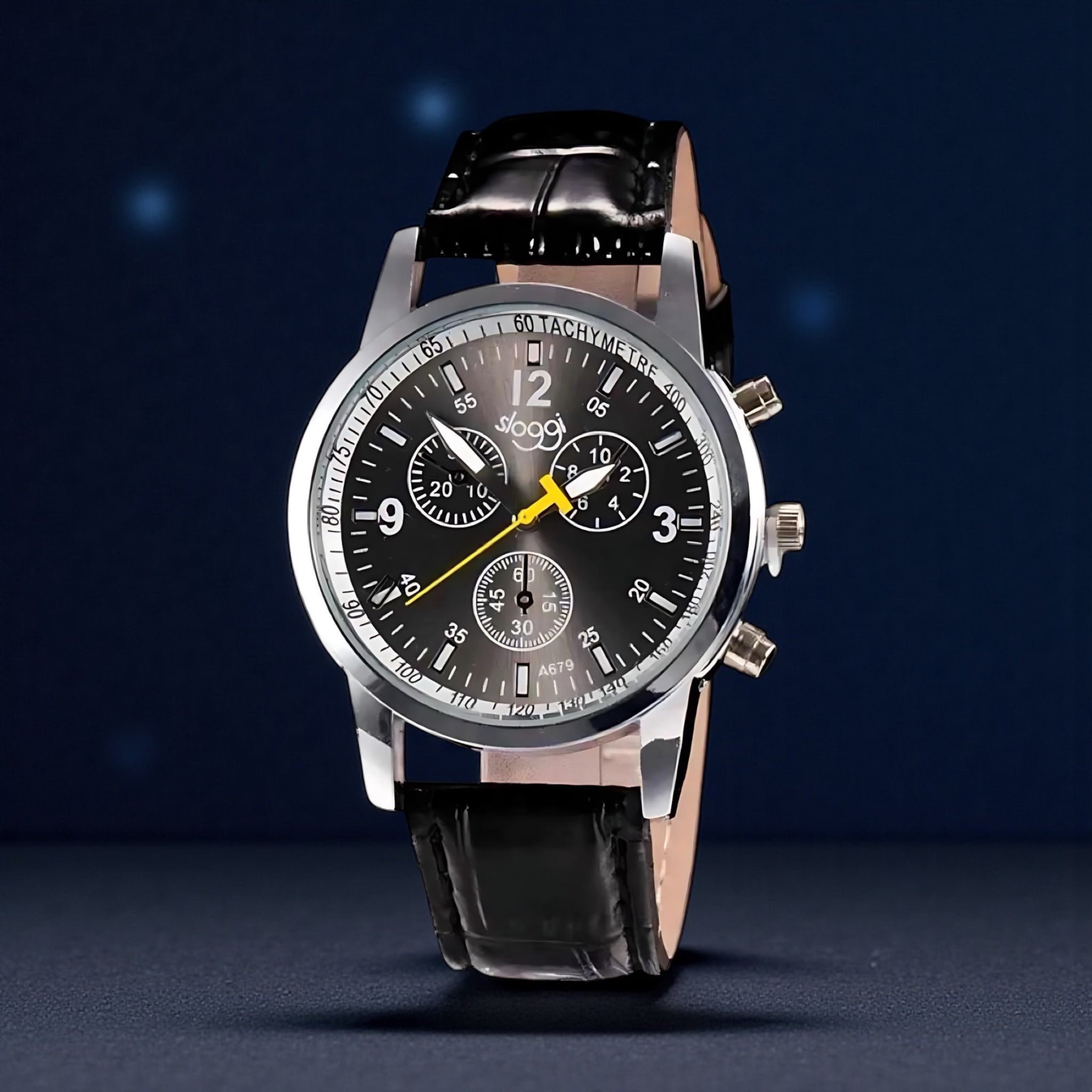 Unisex Fashion Leather Quartz Watch – Casual & Elegant Style by Wave & Hang