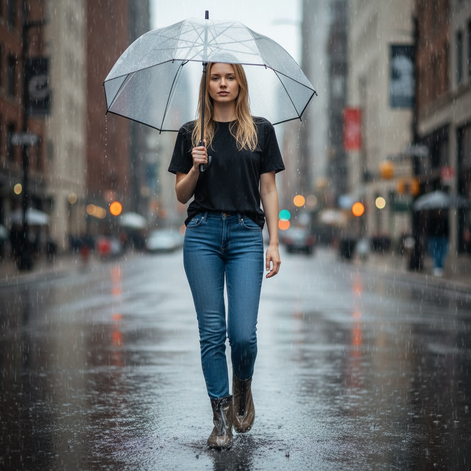 Waterproof Non-Slip Shoe Covers – Reusable PVC Rain Protection by Wave & Hang