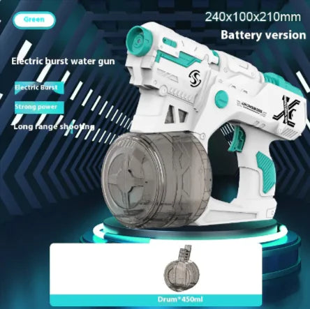 🚀 Viral Electric Repeating Water Gun – Long Range Rechargeable Blaster