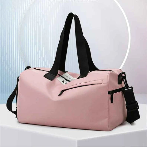 Waterproof Sports Gym Bag – Large Capacity Travel Duffel with Wet Pocket & Shoe Compartment