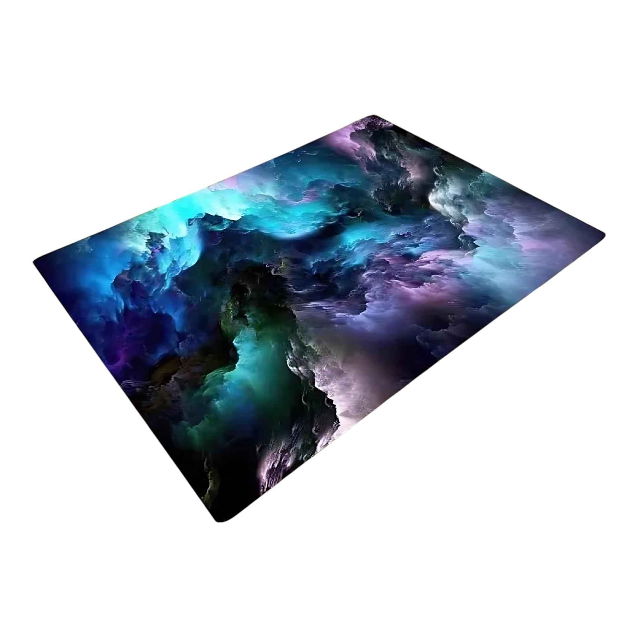 3D Galaxy Space Star Rug | Cosmic Area Carpet for Living Room Decor