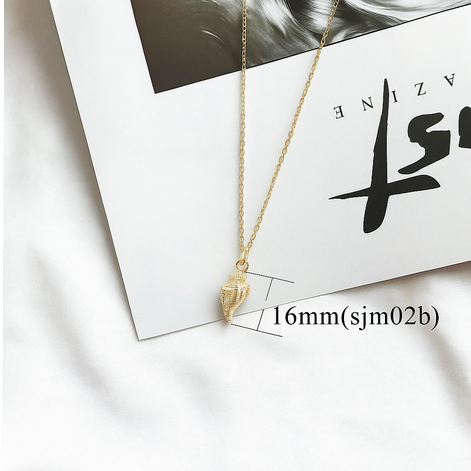 Ocean-Inspired Alloy Necklace | Elegant Beach Jewelry for Women by Wave & Hang