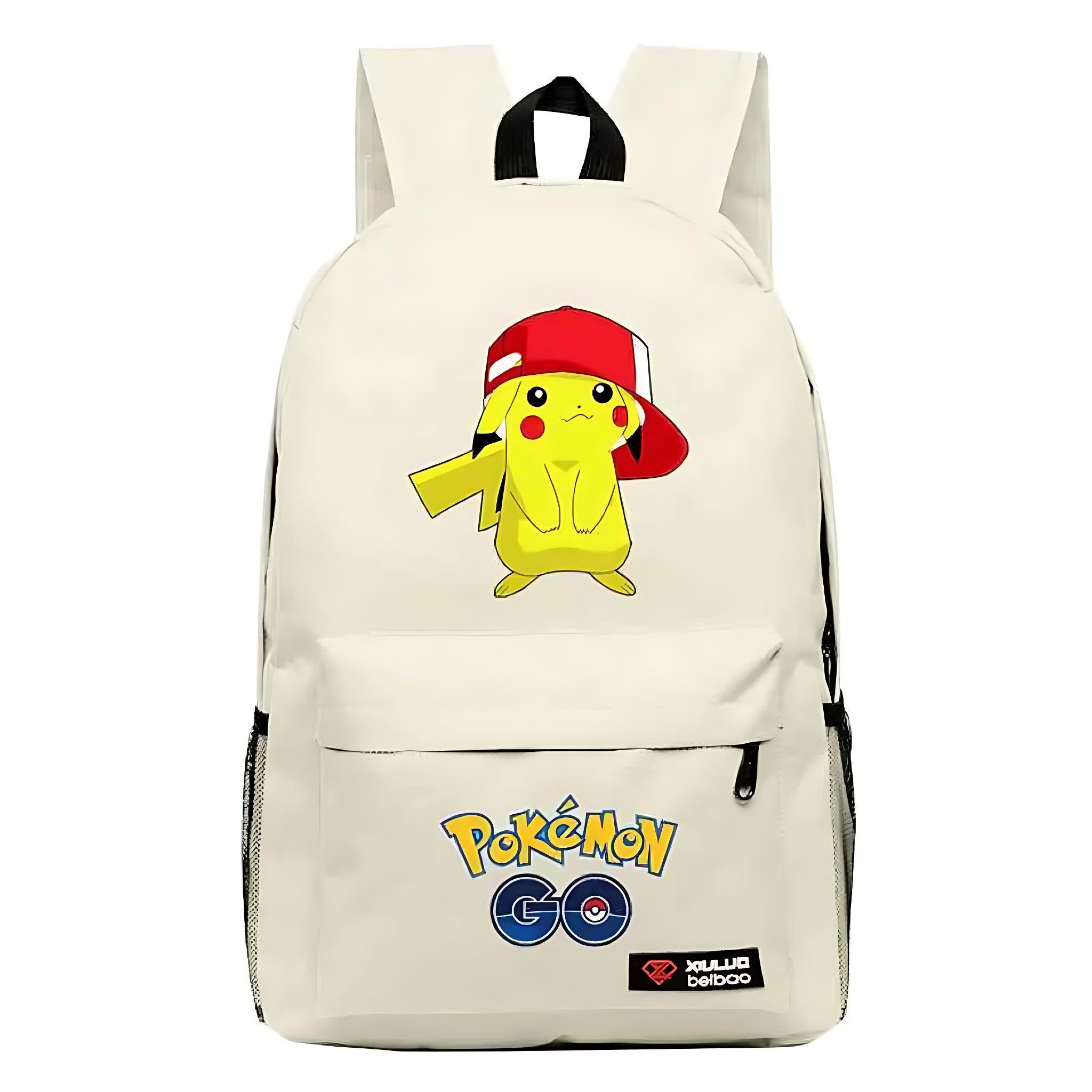 Pokémon Pikachu Backpack – Anime Style School Bag for Students & Fans (Unisex) by Wave & Hang