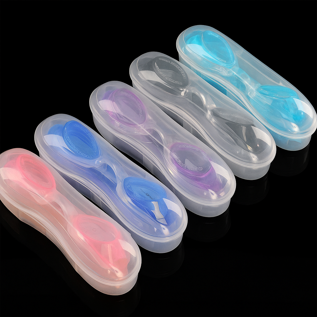 Outdoor Swimming Goggles Anti-Fog Waterproof for Water Sports by Wave & Hang