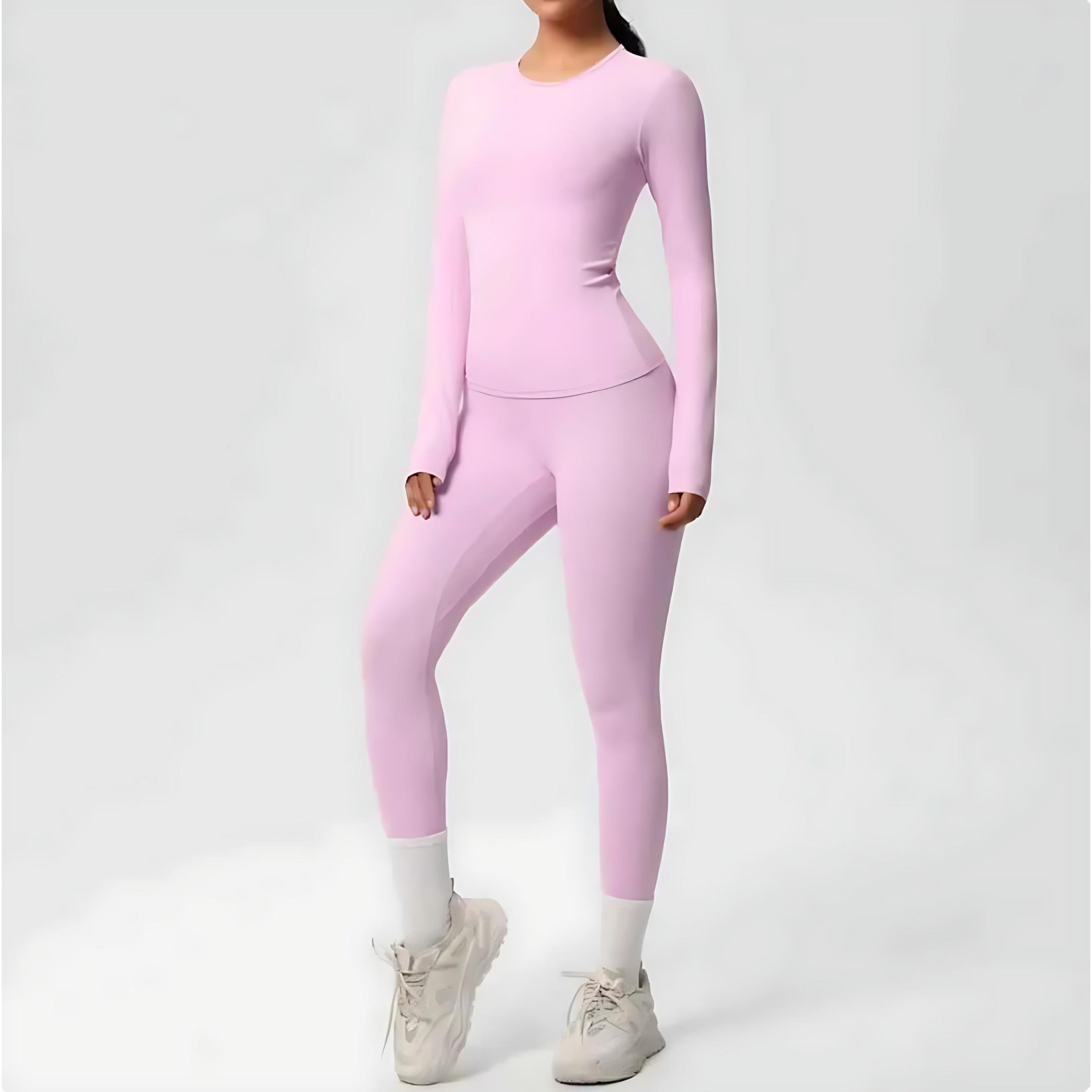 Premium Double-Sided Yoga Suit – Seamless, Stretch & Comfort by Wave & Hang