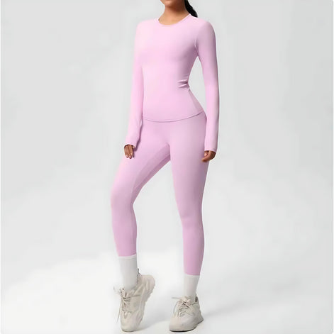 Premium Double-Sided Yoga Suit – Seamless, Stretch & Comfort by Wave & Hang