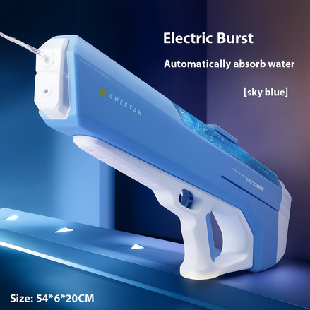 Sleek Electric Water Gun – Modern Summer Blaster with Large Tank & Stylish Design by Wave & Hang