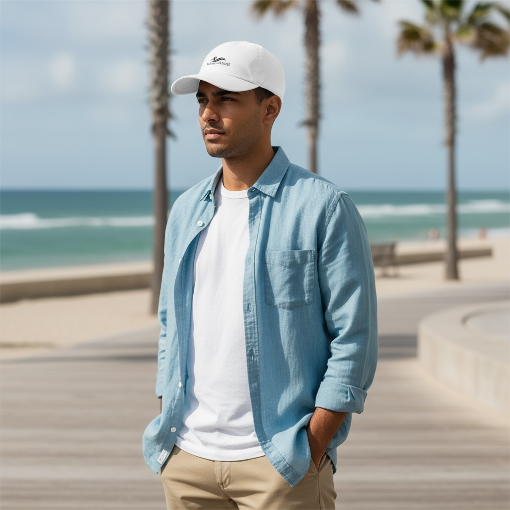 Wave and Hang Classic 5 Panel Baseball Cap | Otto Cap 31-069 by Wave & Hang