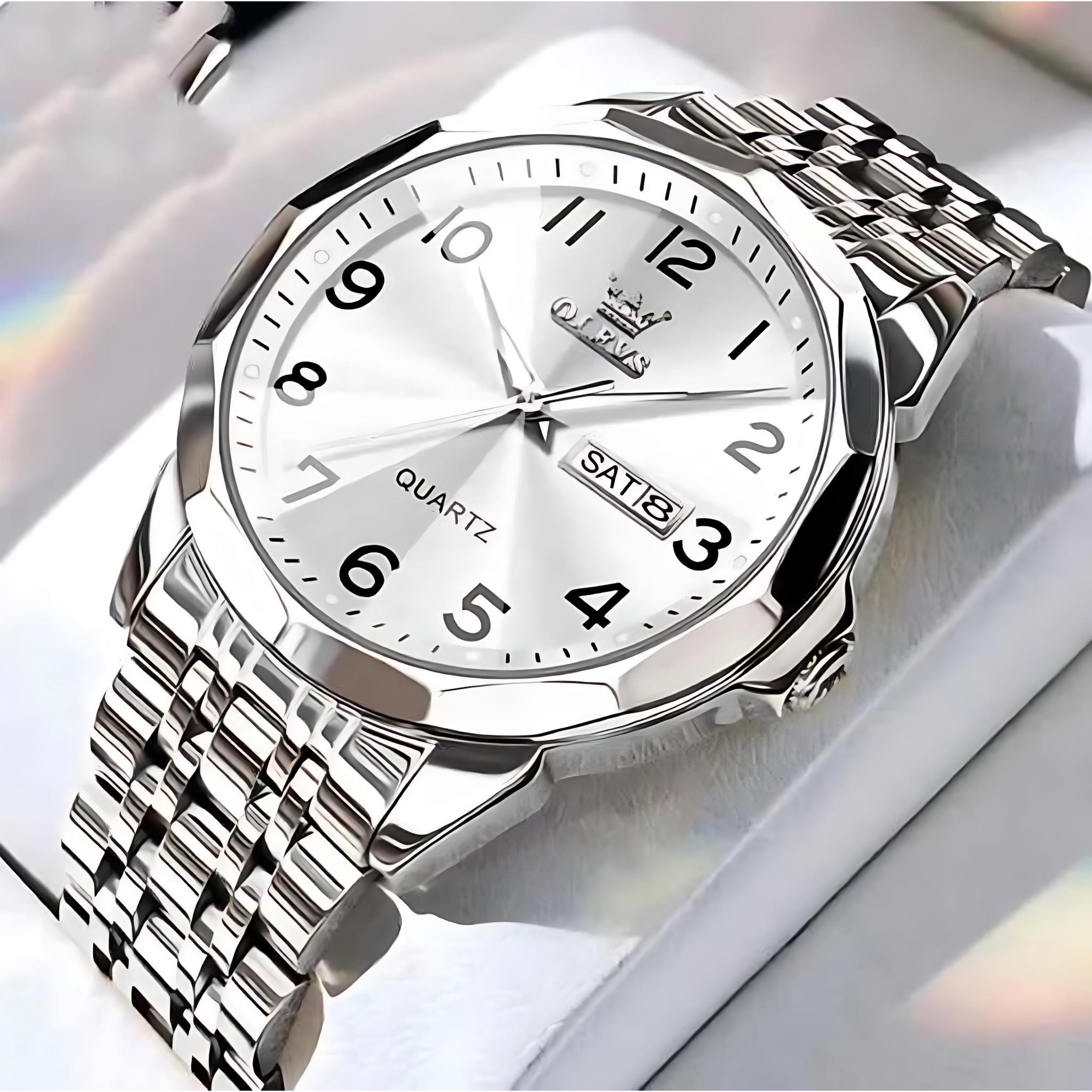 AquaTime Men's Waterproof Digital Watch | Stylish & Durable by Wave & Hang