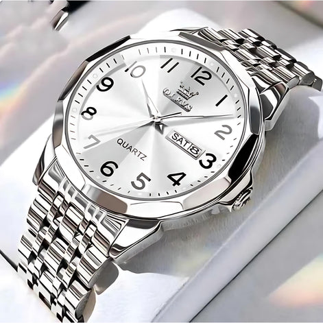 AquaTime Men's Waterproof Digital Watch | Stylish & Durable by Wave & Hang