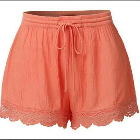 Plus Size Summer Women’s Casual Beach Shorts – Lightweight & Stylish