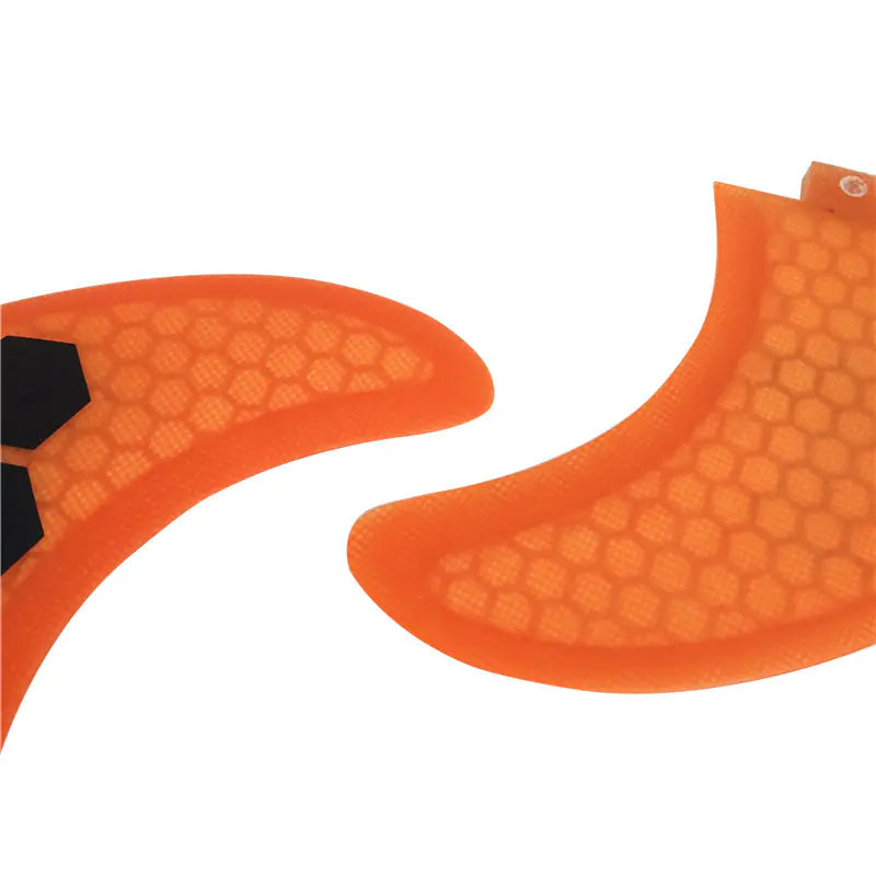 FCS G3/G5/G7 Surfboard Fins – Honeycomb Fiberglass Thruster Set for Ultimate Control & Speed