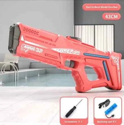 Viral Electric Repeating Water Gun – Long Range Rechargeable Blaster
