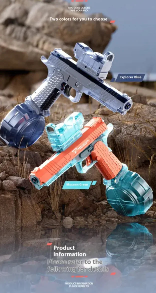 ⚡ Electric Light-Up Water Gun – LED Battle Blaster
