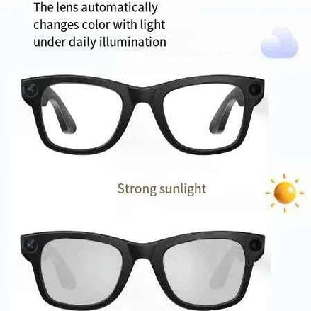 AI Tech Smart Glasses - HD Video Recording & Touch Controls