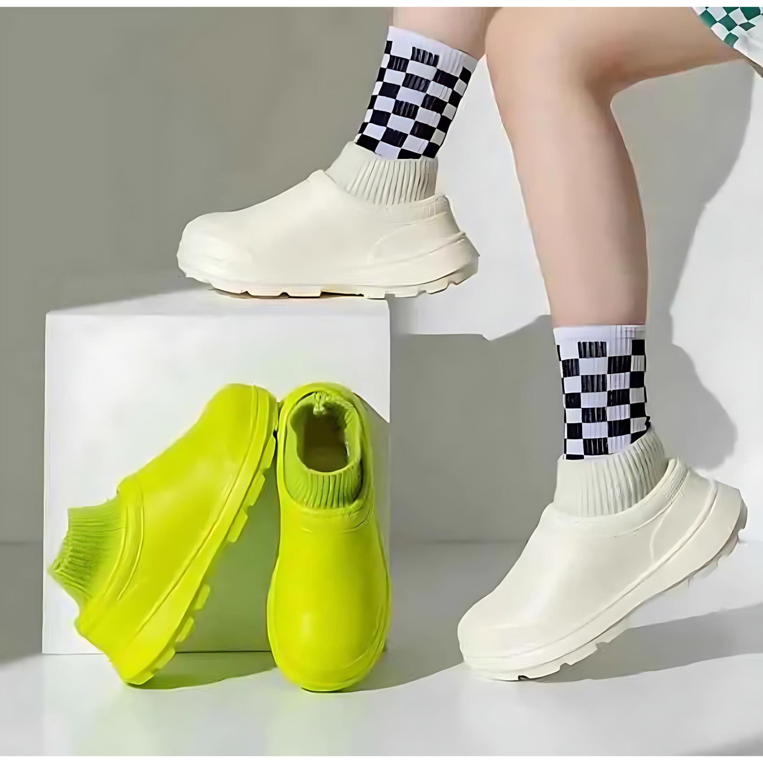 Women’s Fashionable Waterproof Cotton Slippers – Soft, Stylish & Durable by Wave & Hang