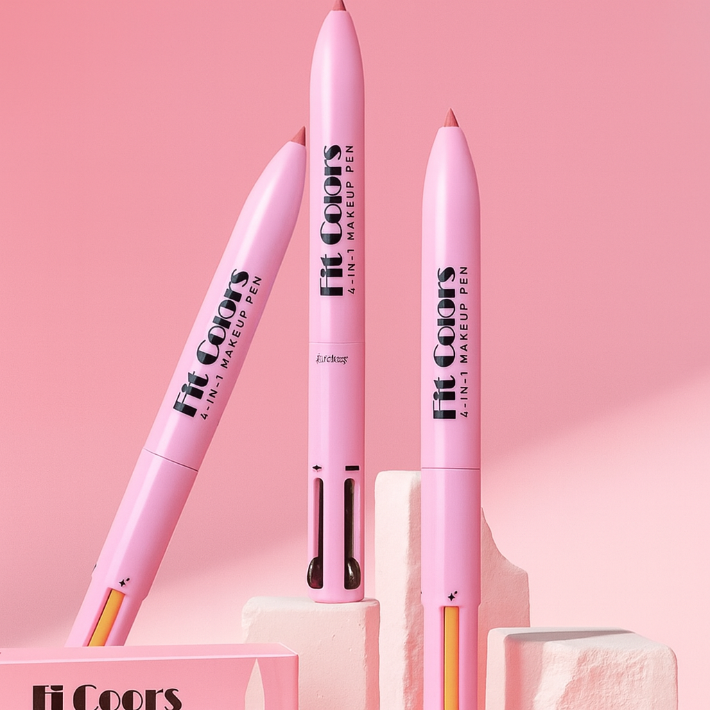 4-in-1 Makeup Pen: Effortless Touch-Ups for Busy Women by Wave & Hang