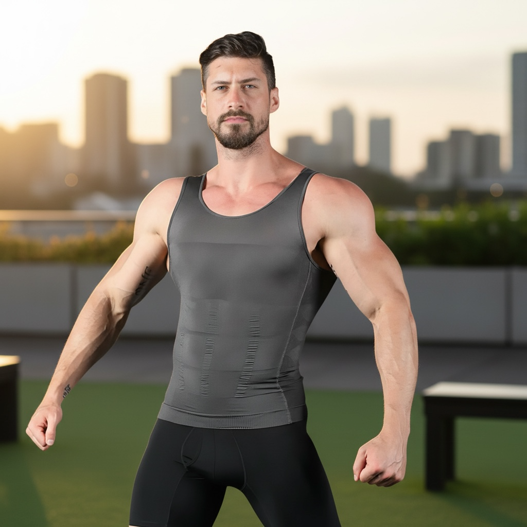 Slimming Compression Vest for Men | Define Your Shape - Comfort Fit