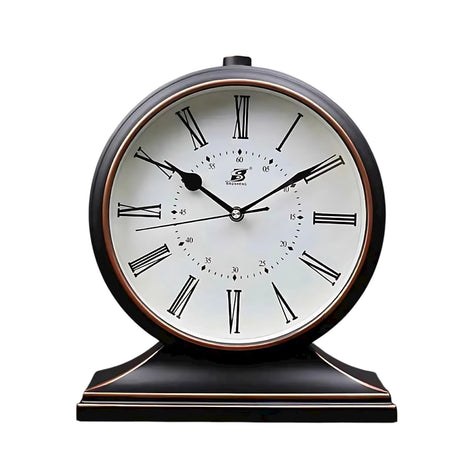 Vintage Quartz Pendulum Desk Clock | Timeless Elegance | Perfect Decor for Home by Wave & Hang