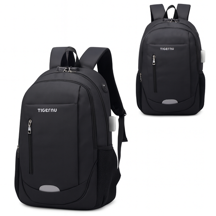 Dual Leisure Travel Laptop Backpack – Waterproof, Lightweight & Multi-Compartment by Wave & Hang