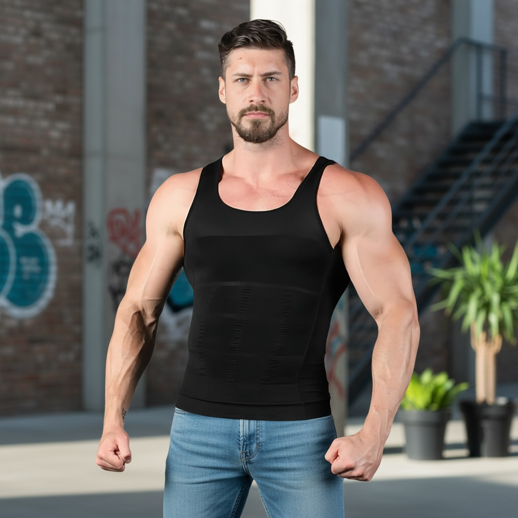 Slimming Compression Vest for Men | Define Your Shape - Comfort Fit