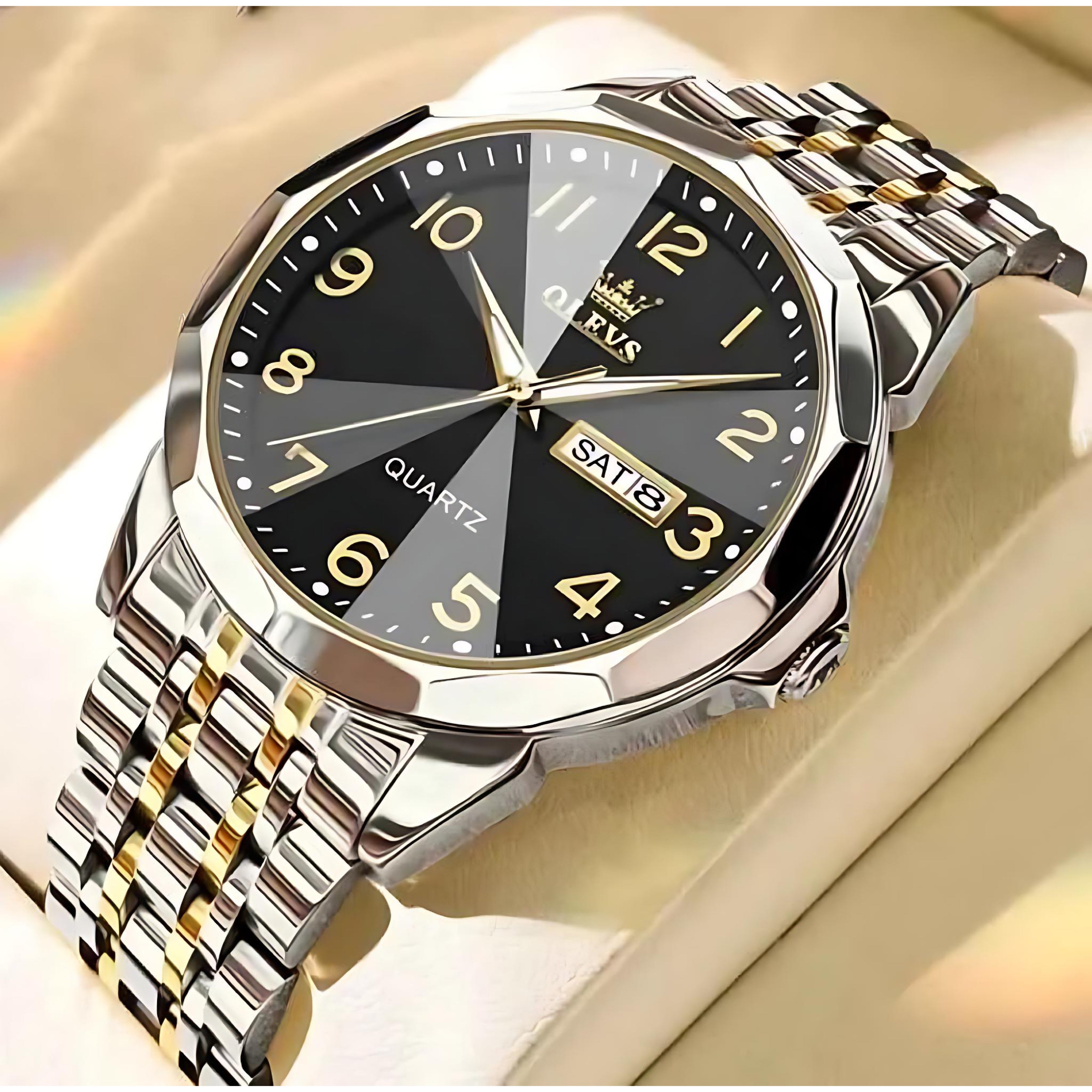 AquaTime Men's Waterproof Digital Watch | Stylish & Durable by Wave & Hang